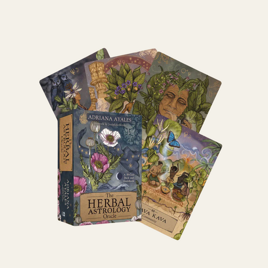 The Herbal Astrology Oracle A 55-Card Deck and Guidebook