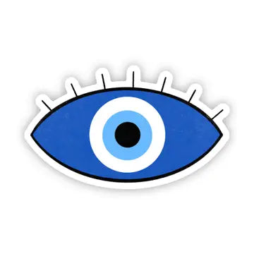 Evil Eye Vinyl Sticker image 0