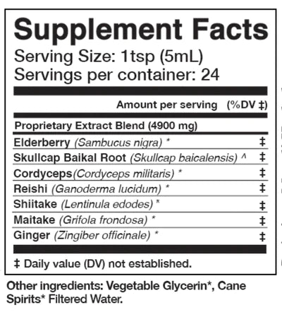 BLACK ELDERBERRY Elixir | Organic Antivirals image 2