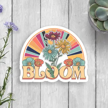 Bloom Vinyl Sticker image 0