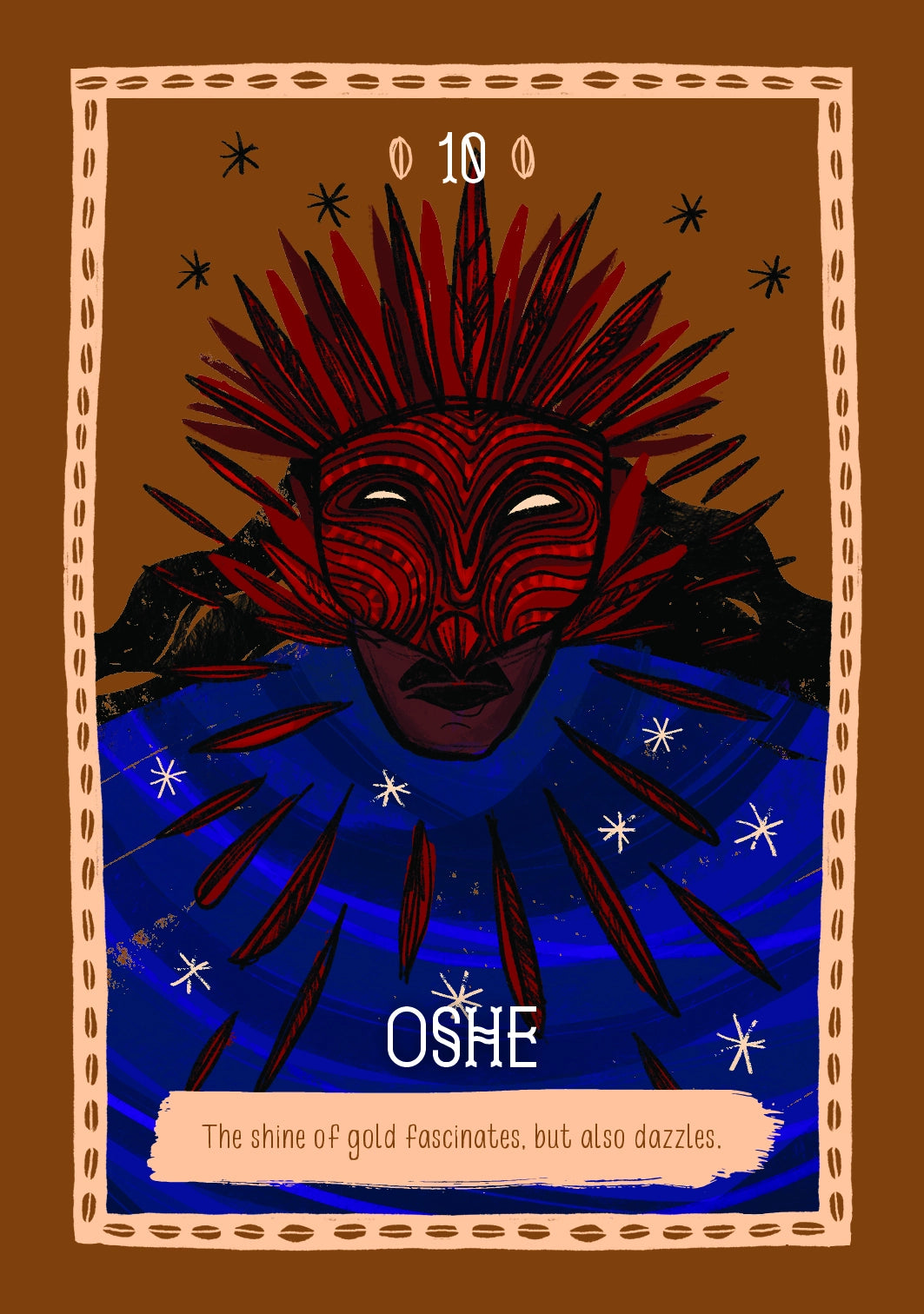 African Gods Oracle (36 Gilded Cards & 128-Page Guidebook) image 5