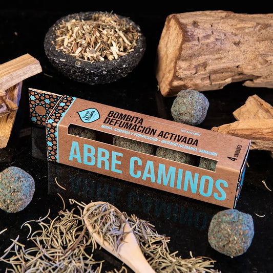 Incense Box x4 Small Bomb Defumation - Abre Caminos ( Open Pathways image 0