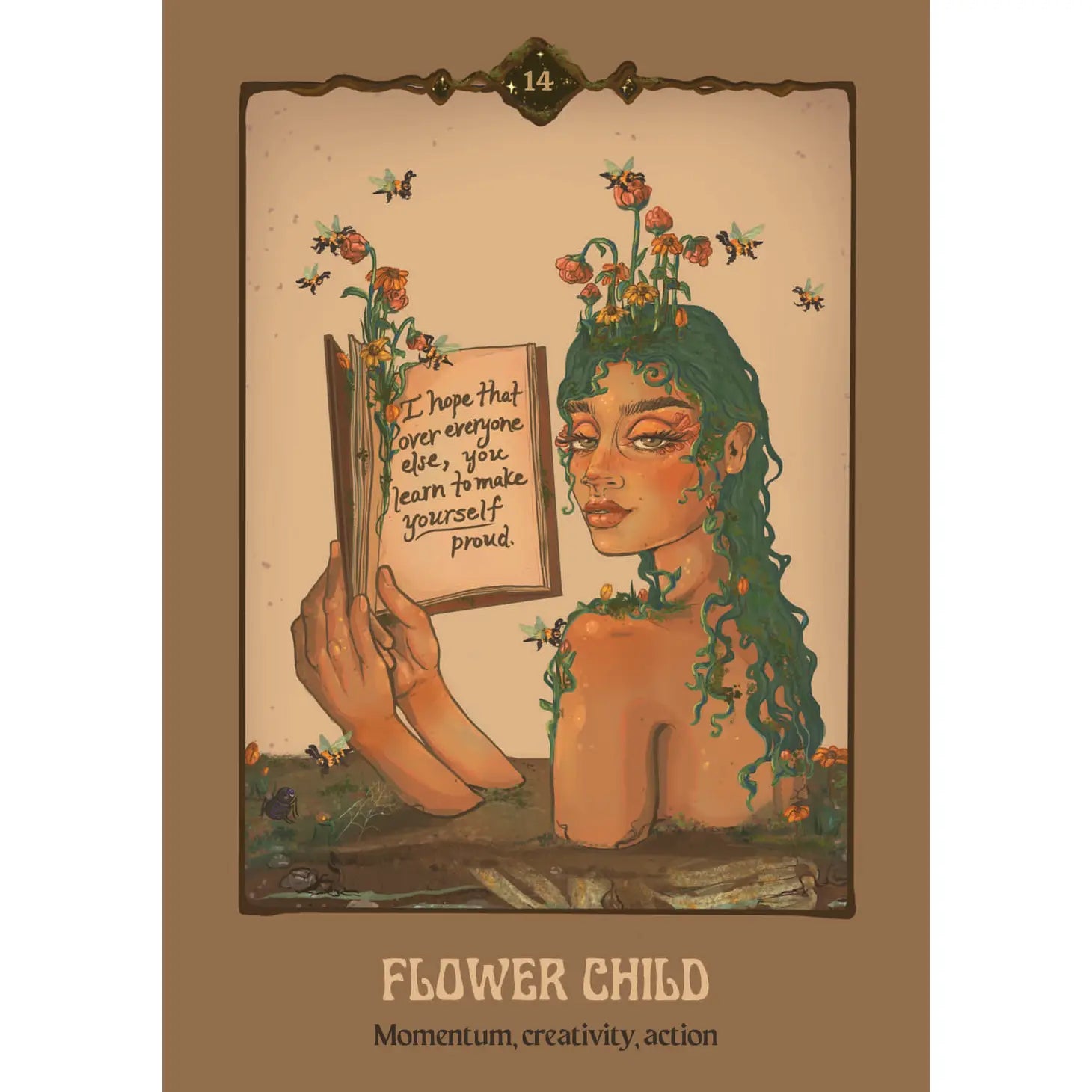 Magical Spirit Oracle: 44 Gilded Cards and 112 Pg Guidebook image 5