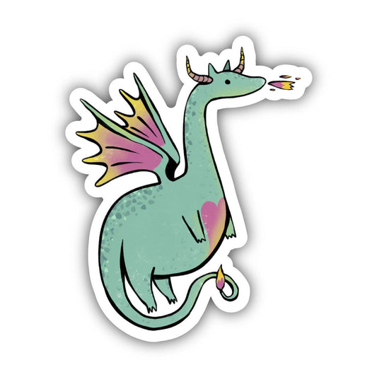 Dragon Fairytale Vinyl Sticker image 0