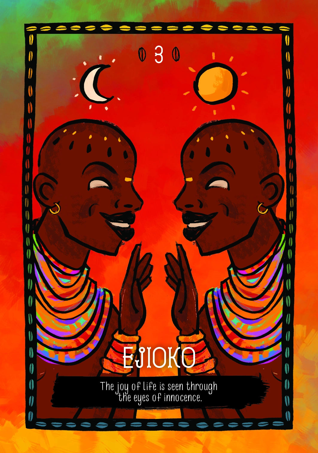 African Gods Oracle (36 Gilded Cards & 128-Page Guidebook) image 4