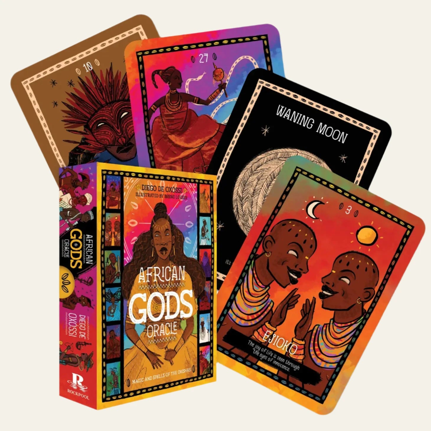 African Gods Oracle (36 Gilded Cards & 128-Page Guidebook) image 1