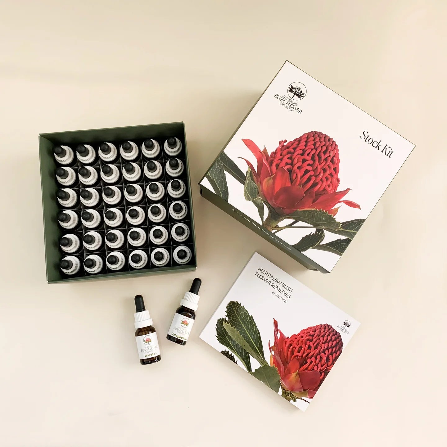 Kit of 71 Individual Stock Essences from Australian Bush Flower Essences