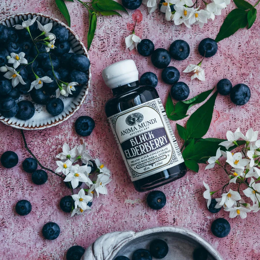 BLACK ELDERBERRY Elixir | Organic Antivirals image 1