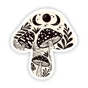 Magical Mushroom Vinyl Sticker image 0